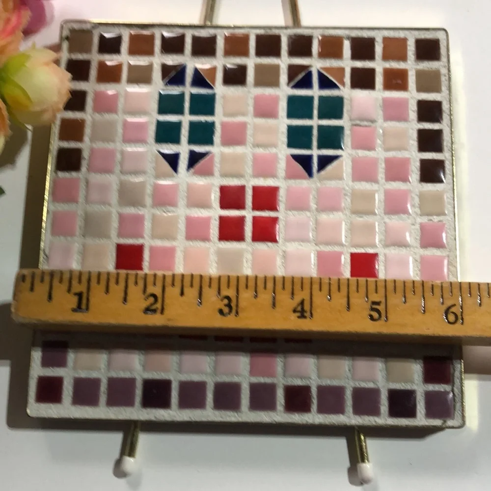 Clown Trivet Decor Clown Decor Clown Trivet Handmade Clown Kitchen Art 70s